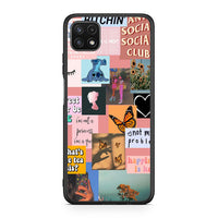Thumbnail for Samsung A22 5G Collage Bitchin Θήκη Αγίου Βαλεντίνου από τη Smartfits με σχέδιο στο πίσω μέρος και μαύρο περίβλημα | Smartphone case with colorful back and black bezels by Smartfits