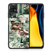 Thumbnail for Θήκη Αγίου Βαλεντίνου Samsung A22 5G Collage Dude από τη Smartfits με σχέδιο στο πίσω μέρος και μαύρο περίβλημα | Samsung A22 5G Collage Dude case with colorful back and black bezels