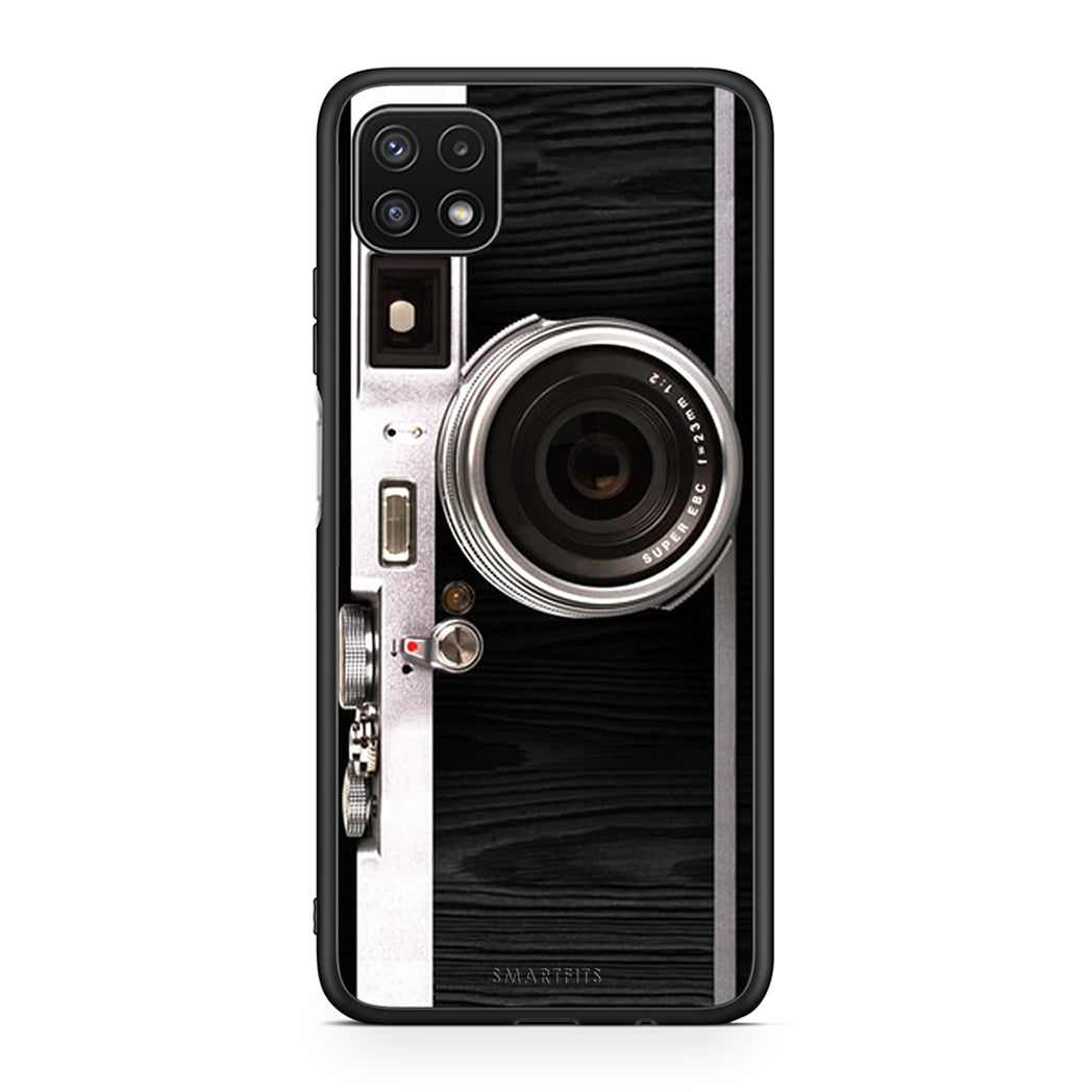 Samsung A22 5G Emily In Paris θήκη από τη Smartfits με σχέδιο στο πίσω μέρος και μαύρο περίβλημα | Smartphone case with colorful back and black bezels by Smartfits
