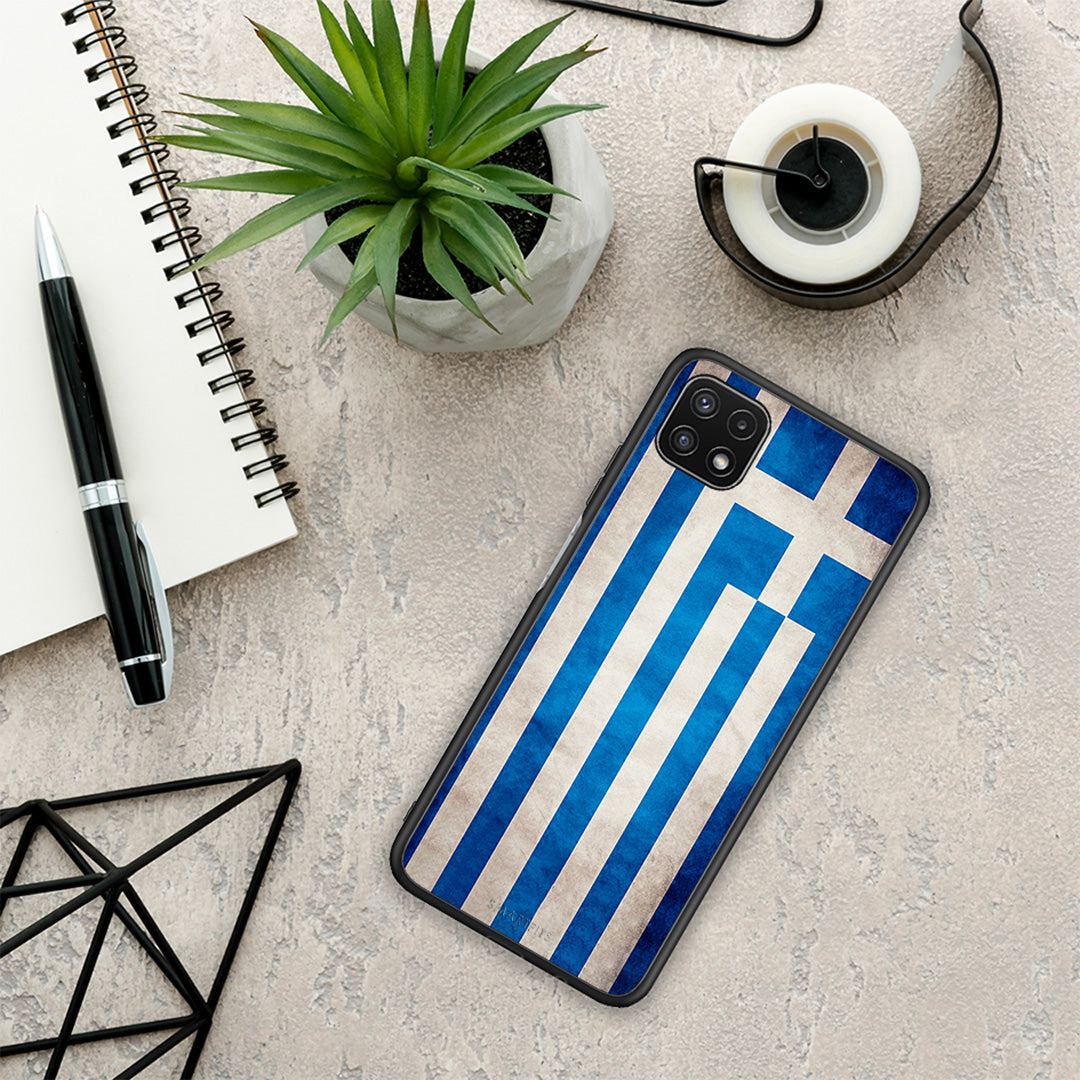 Flag Greek - Samsung Galaxy A22 5G case