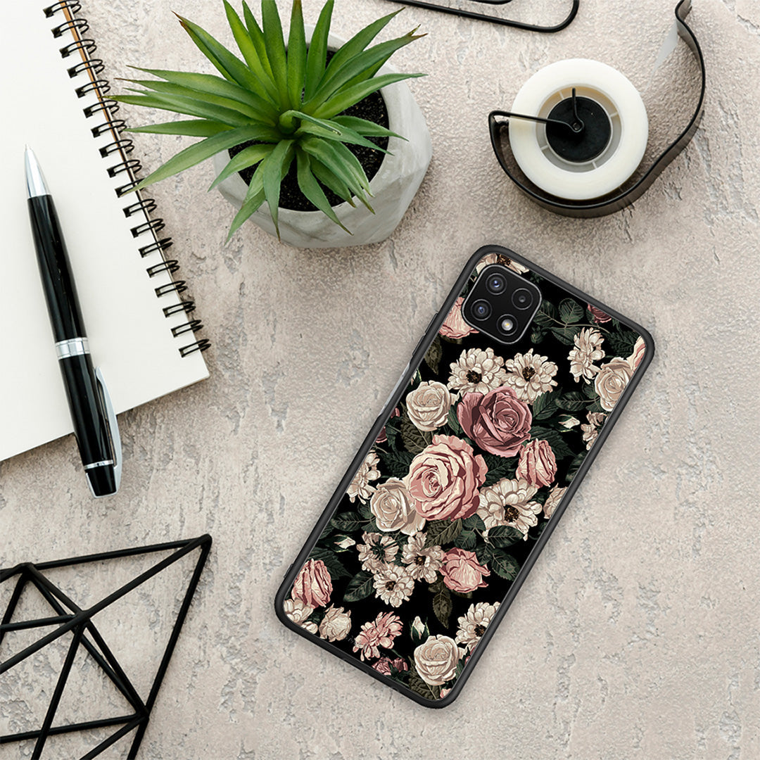 Flower Wild Roses - Samsung Galaxy A22 5G case