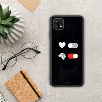Thumbnail for Heart Vs Brain - Samsung Galaxy A22 5G Case