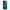 Samsung A22 5G Marble Blue θήκη από τη Smartfits με σχέδιο στο πίσω μέρος και μαύρο περίβλημα | Smartphone case with colorful back and black bezels by Smartfits