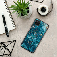 Thumbnail for Marble Blue - Samsung Galaxy A22 5G case 
