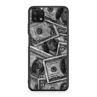 Thumbnail for Samsung A22 5G Money Dollars θήκη από τη Smartfits με σχέδιο στο πίσω μέρος και μαύρο περίβλημα | Smartphone case with colorful back and black bezels by Smartfits