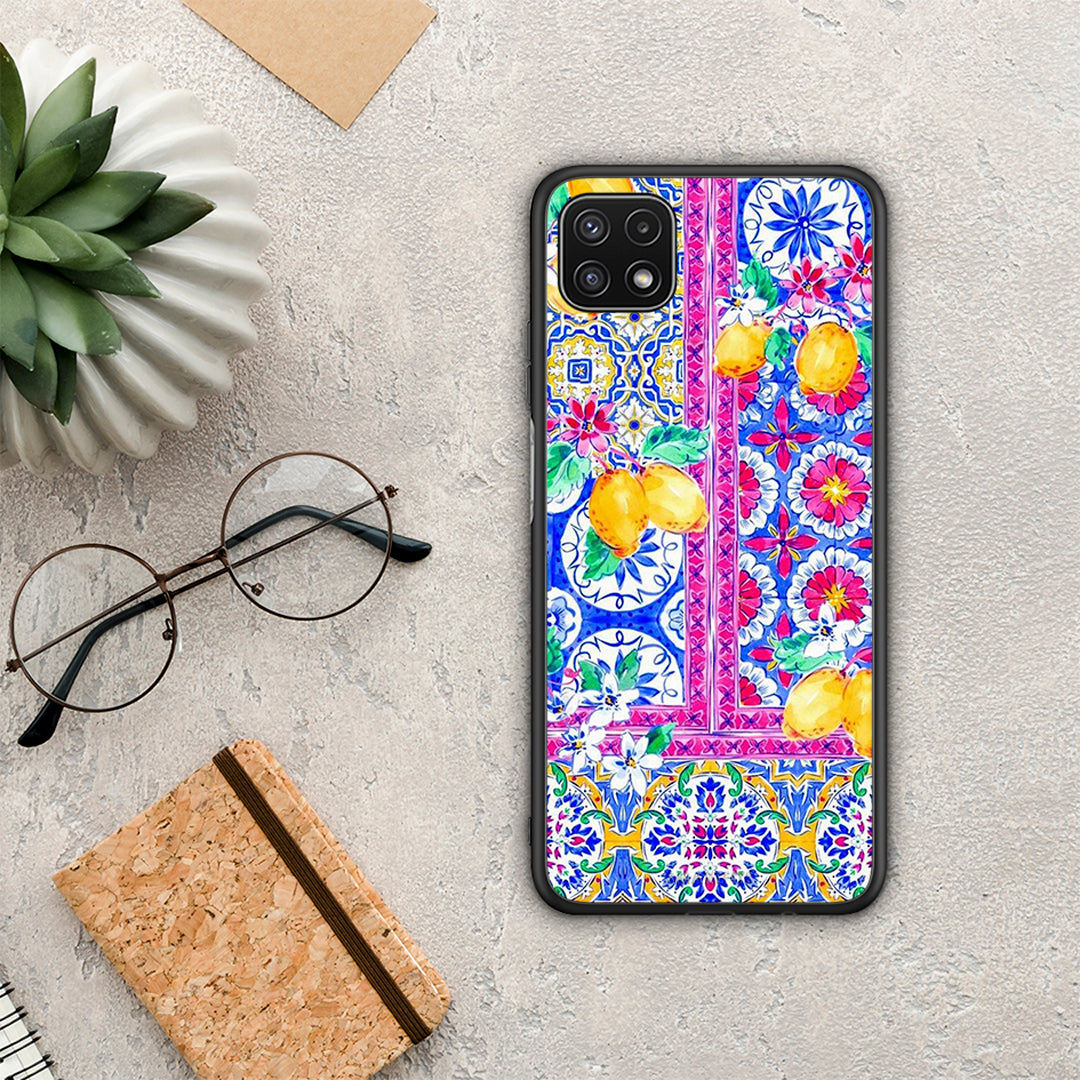 Retro Spring - Samsung Galaxy A22 5G case