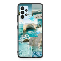 Thumbnail for Samsung A23 Aesthetic Summer Θήκη από τη Smartfits με σχέδιο στο πίσω μέρος και μαύρο περίβλημα | Smartphone case with colorful back and black bezels by Smartfits