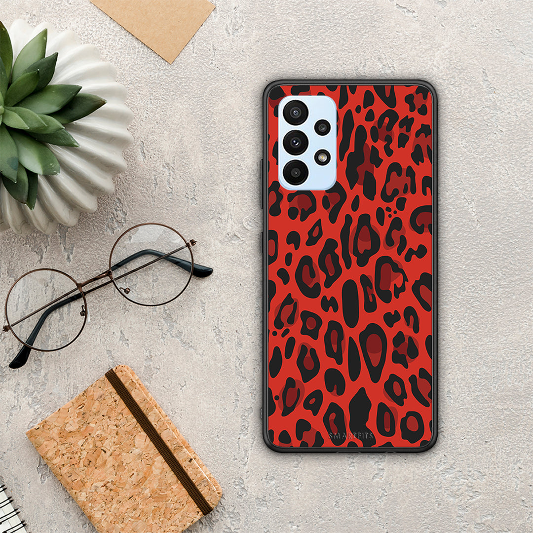 Animal Red Leopard - Samsung Galaxy A23 case