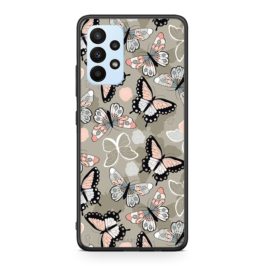 135 - Samsung A23 Butterflies Boho case, cover, bumper