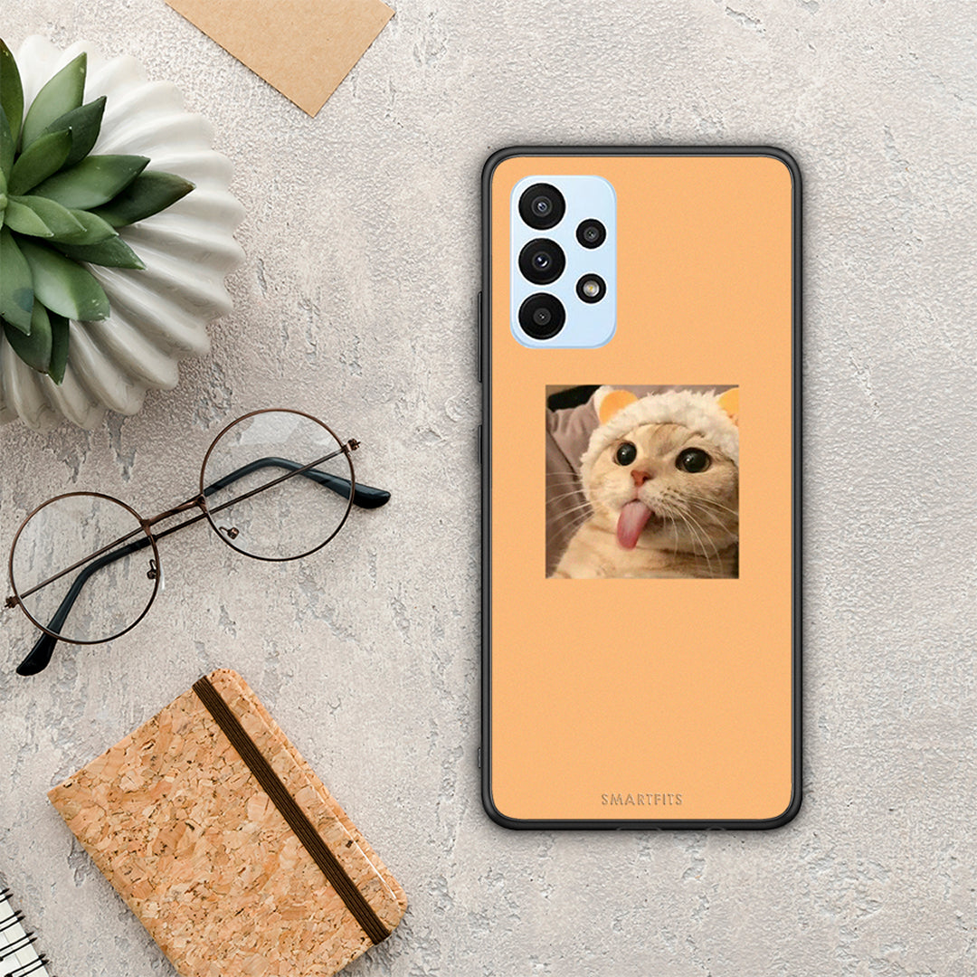 Cat Tongue - Samsung Galaxy A23 case