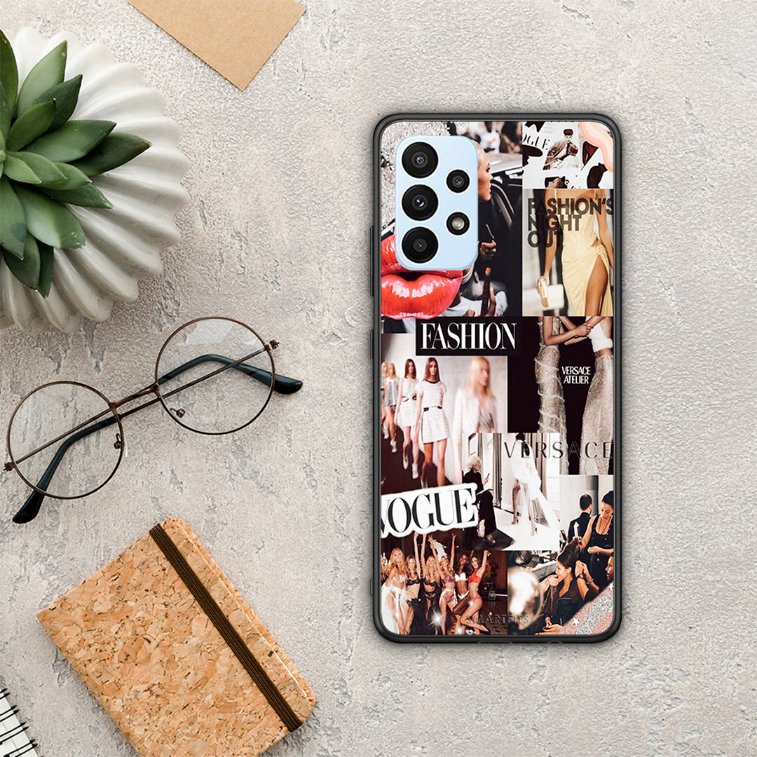Collage Fashion - Samsung Galaxy A23 case