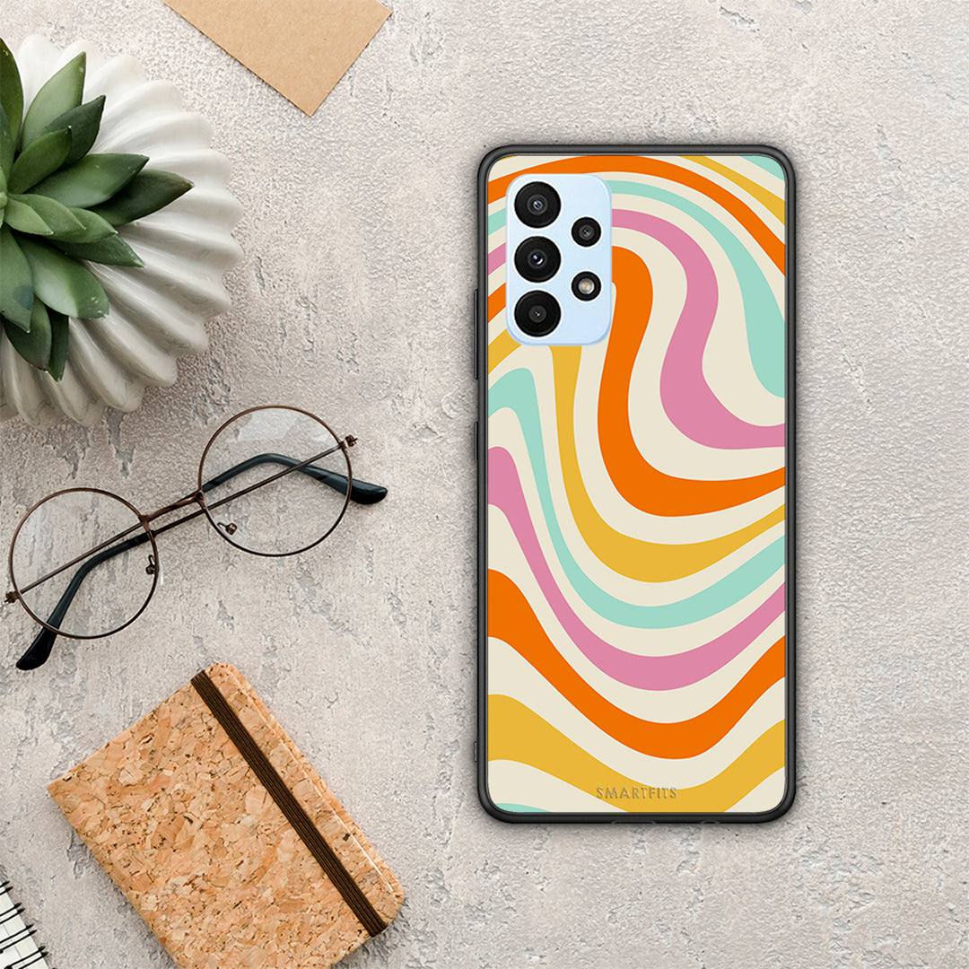 Colorful Waves - Samsung Galaxy A23 case