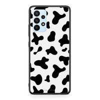 Thumbnail for Samsung A23 Cow Print θήκη από τη Smartfits με σχέδιο στο πίσω μέρος και μαύρο περίβλημα | Smartphone case with colorful back and black bezels by Smartfits