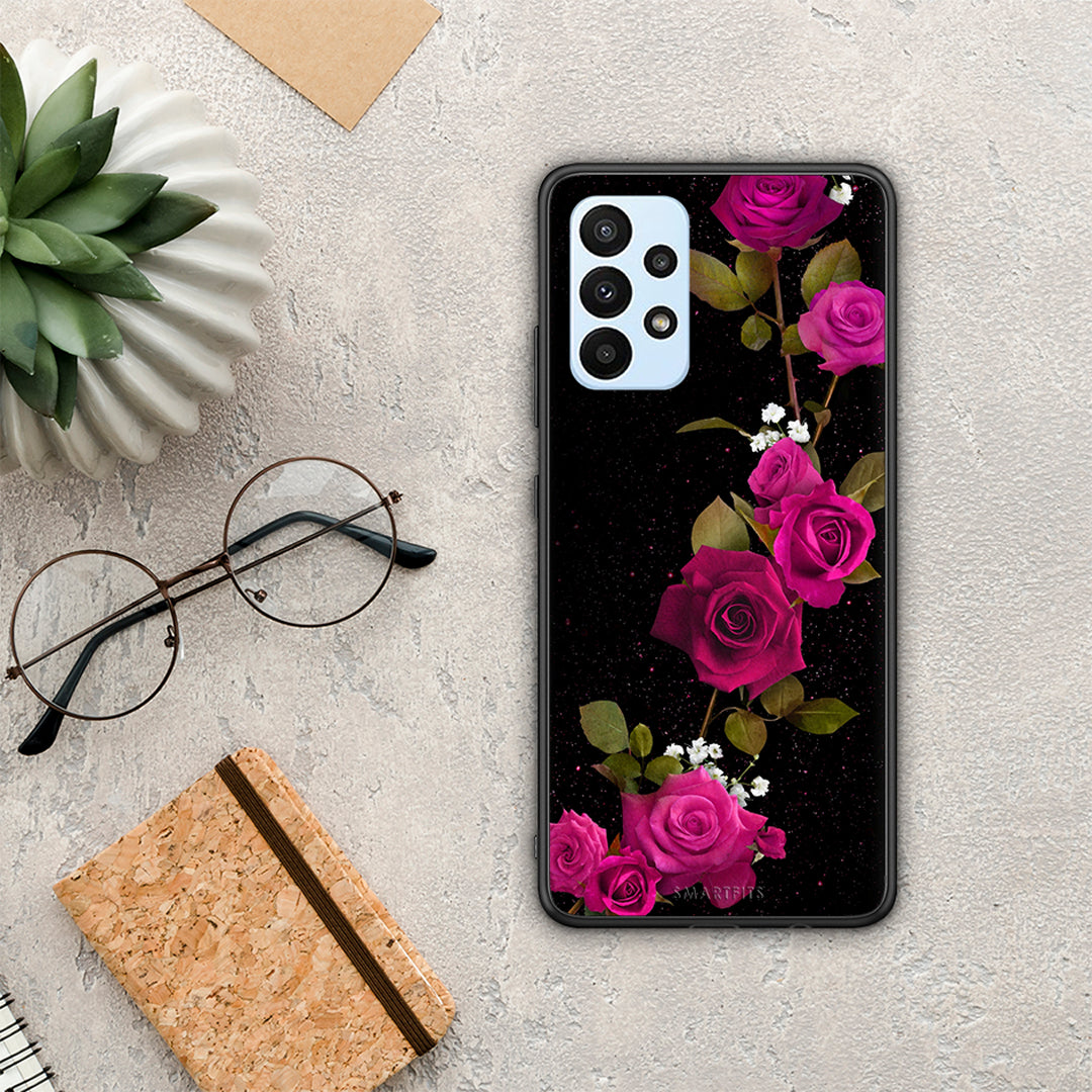 Flower Red Roses - Samsung Galaxy A23 case