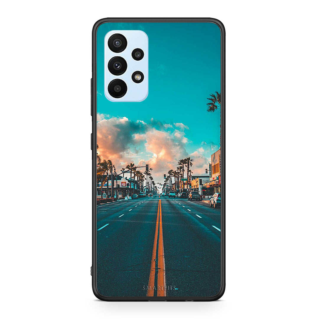 4 - Samsung A23 City Landscape case, cover, bumper