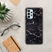 Thumbnail for Marble Black Rosegold - Samsung Galaxy A23 case