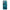 Samsung A23 Marble Blue θήκη από τη Smartfits με σχέδιο στο πίσω μέρος και μαύρο περίβλημα | Smartphone case with colorful back and black bezels by Smartfits