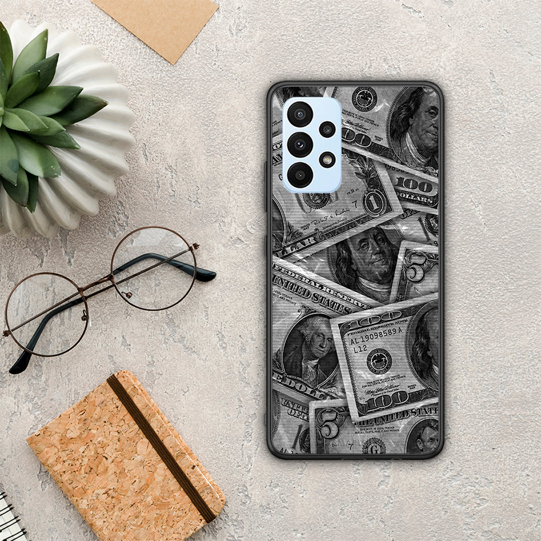 Money Dollars - Samsung Galaxy A23 case
