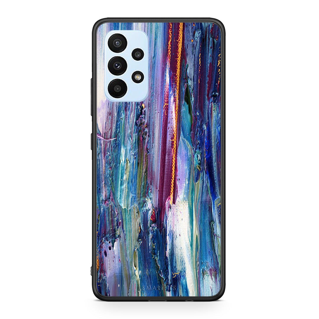 99 - Samsung A23 Paint Winter case, cover, bumper