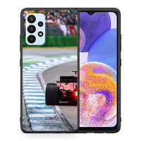 Thumbnail for Θήκη Samsung A23 Racing Vibes από τη Smartfits με σχέδιο στο πίσω μέρος και μαύρο περίβλημα | Samsung A23 Racing Vibes case with colorful back and black bezels