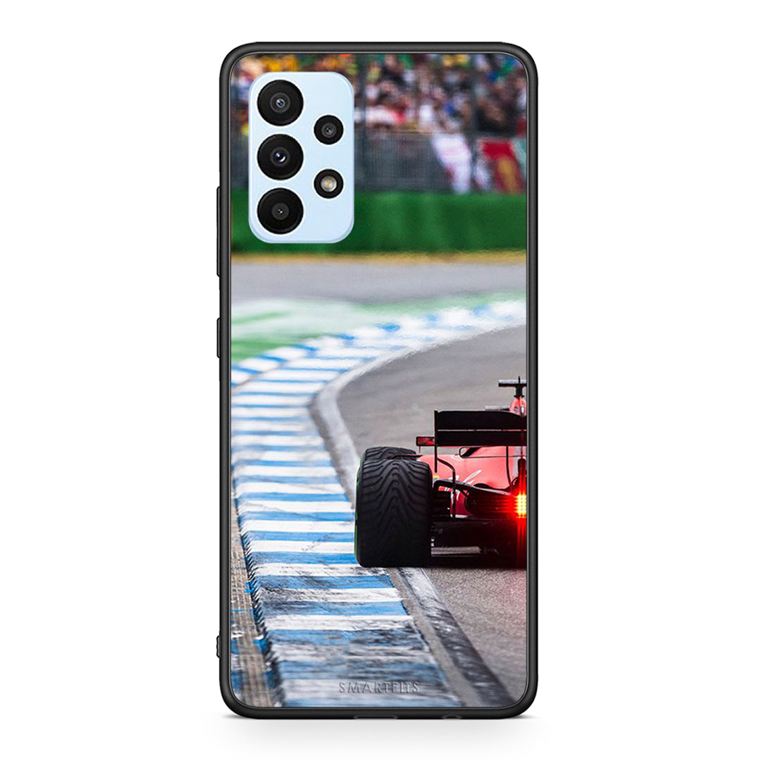 Samsung A23 Racing Vibes θήκη από τη Smartfits με σχέδιο στο πίσω μέρος και μαύρο περίβλημα | Smartphone case with colorful back and black bezels by Smartfits