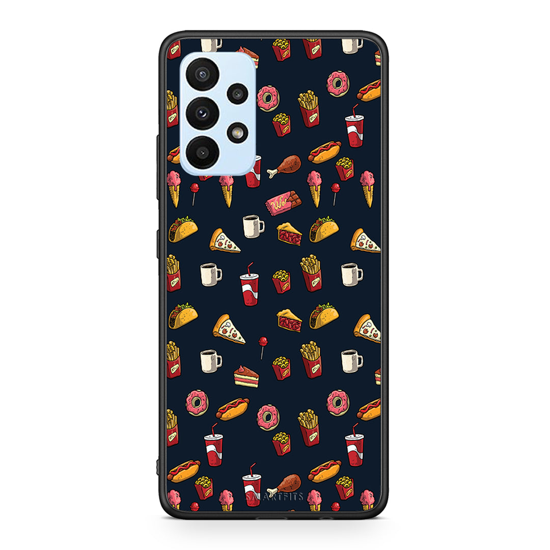 118 - Samsung A23 Hungry Random case, cover, bumper