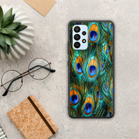 Thumbnail for Real Peacock Feathers - Samsung Galaxy A23 case