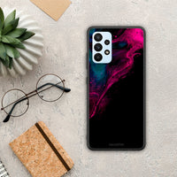 Thumbnail for Watercolor Pink Black - Samsung Galaxy A23 case