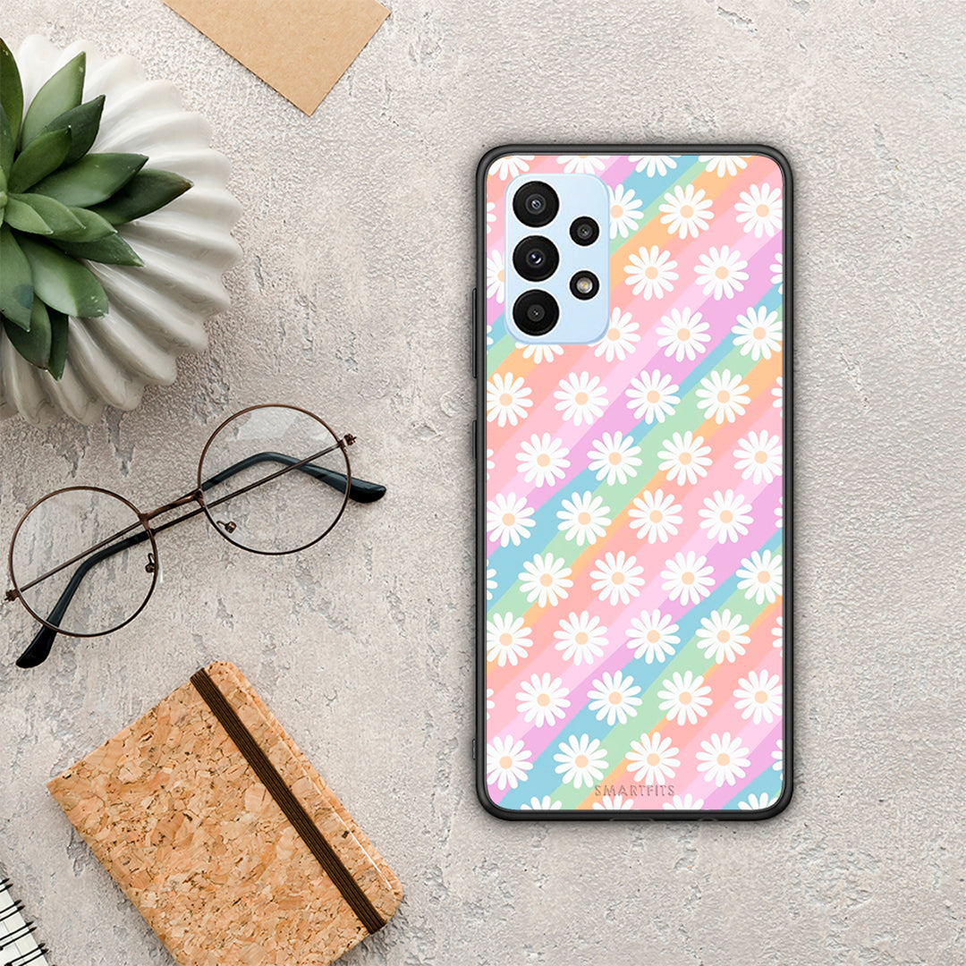 White Daisies - Samsung Galaxy A23 case