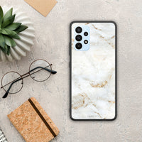Thumbnail for White Gold Marble - Samsung Galaxy A23 case