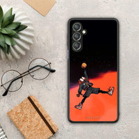 Thumbnail for Θήκη Samsung Galaxy A24 4G Basketball Hero από τη Smartfits με σχέδιο στο πίσω μέρος και μαύρο περίβλημα | Samsung Galaxy A24 4G Basketball Hero Case with Colorful Back and Black Bezels