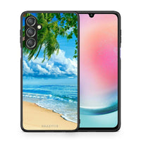 Thumbnail for Θήκη Samsung Galaxy A24 4G Beautiful Beach από τη Smartfits με σχέδιο στο πίσω μέρος και μαύρο περίβλημα | Samsung Galaxy A24 4G Beautiful Beach Case with Colorful Back and Black Bezels