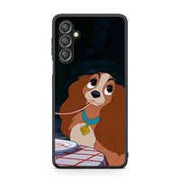 Thumbnail for Θήκη Samsung Galaxy A24 4G Lady And Tramp 2 από τη Smartfits με σχέδιο στο πίσω μέρος και μαύρο περίβλημα | Samsung Galaxy A24 4G Lady And Tramp 2 Case with Colorful Back and Black Bezels