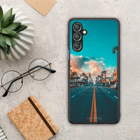 Thumbnail for Θήκη Samsung Galaxy A24 4G Landscape City από τη Smartfits με σχέδιο στο πίσω μέρος και μαύρο περίβλημα | Samsung Galaxy A24 4G Landscape City Case with Colorful Back and Black Bezels