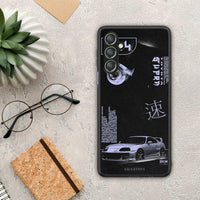 Thumbnail for Θήκη Samsung Galaxy A24 4G Tokyo Drift από τη Smartfits με σχέδιο στο πίσω μέρος και μαύρο περίβλημα | Samsung Galaxy A24 4G Tokyo Drift Case with Colorful Back and Black Bezels
