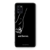 Thumbnail for Θήκη Αγίου Βαλεντίνου Samsung Galaxy A31 Always & Forever 2 από τη Smartfits με σχέδιο στο πίσω μέρος και μαύρο περίβλημα | Samsung Galaxy A31 Always & Forever 2 case with colorful back and black bezels