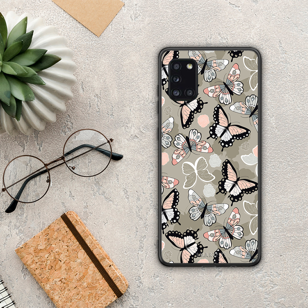 Boho Butterflies - Samsung Galaxy A31 case