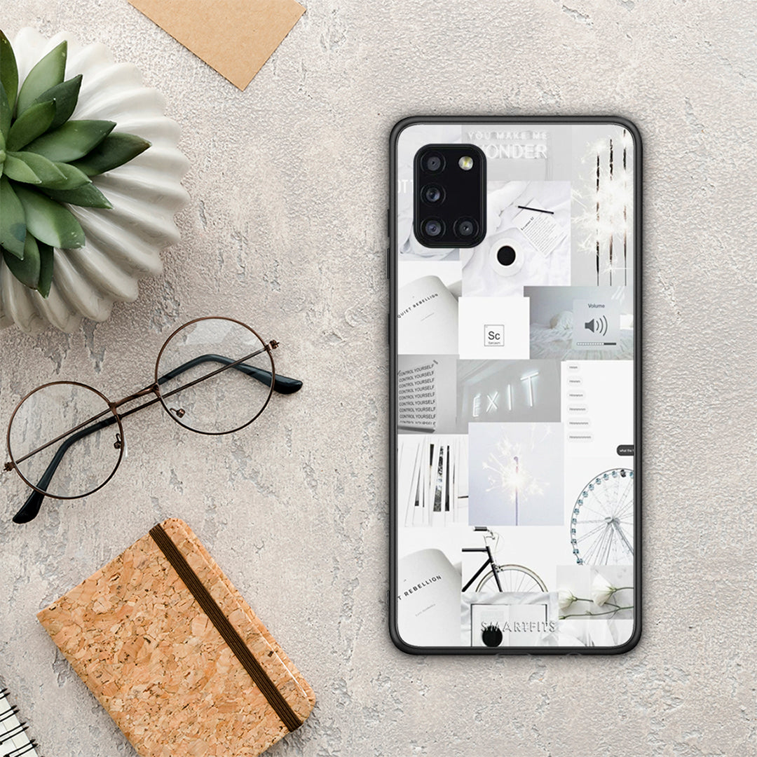 Collage Make Me Wonder - Samsung Galaxy A31 case