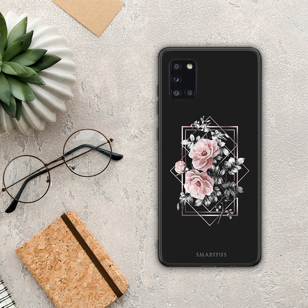 Flower Frame - Samsung Galaxy A31 case