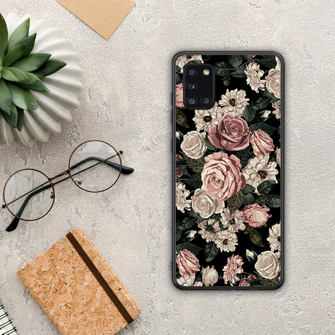 Flower Wild Roses - Samsung Galaxy A31 case