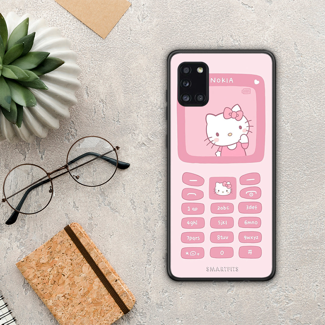 Hello Kitten - Samsung Galaxy A31 case