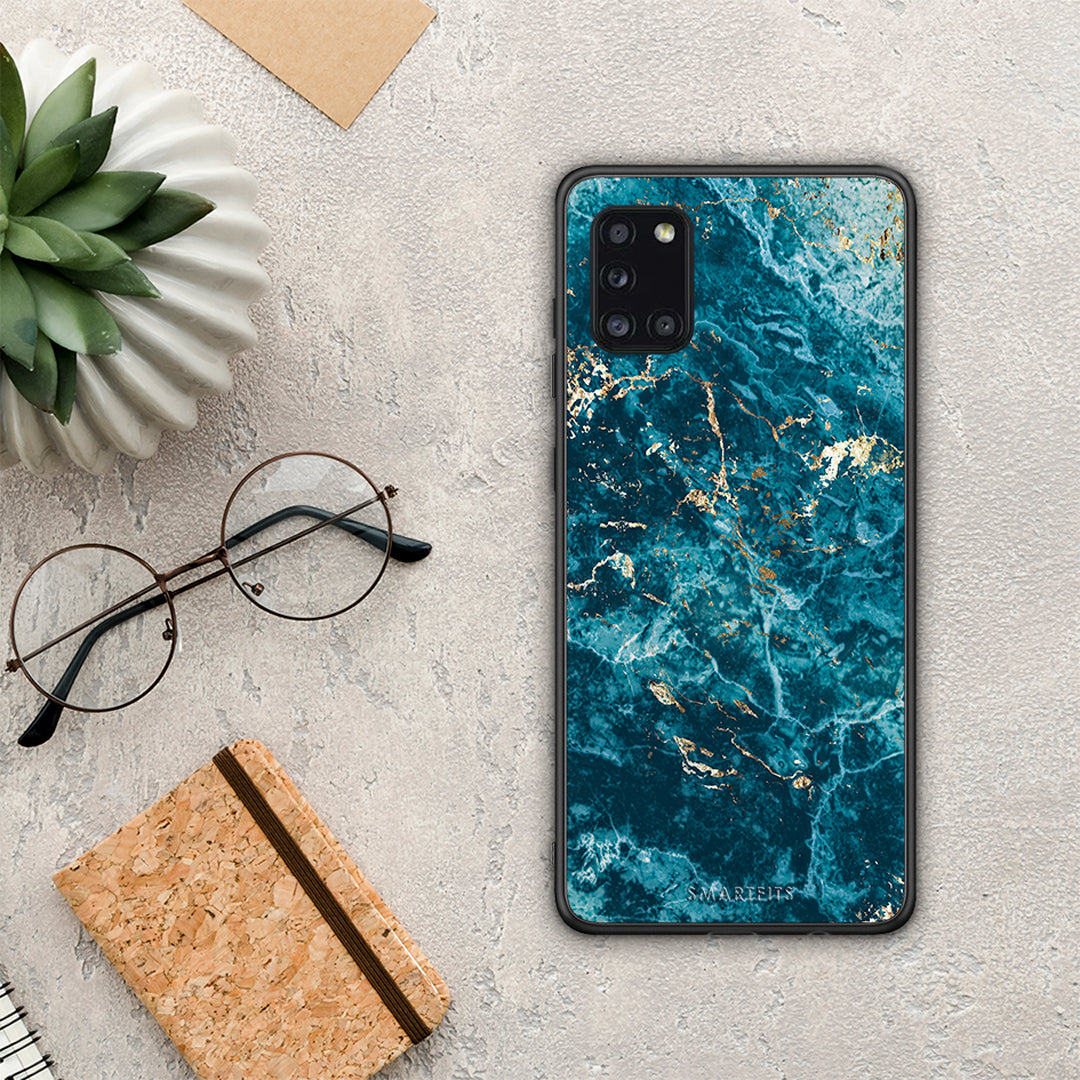 Marble Blue - Samsung Galaxy A31