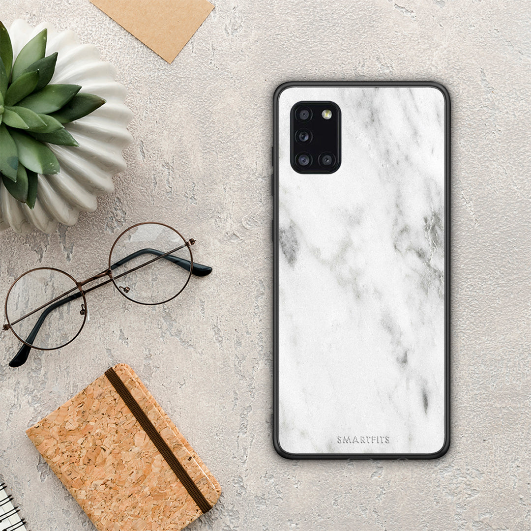 Marble White - Samsung Galaxy A31 case