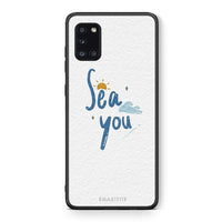 Thumbnail for Θήκη Samsung Galaxy A31 Sea You από τη Smartfits με σχέδιο στο πίσω μέρος και μαύρο περίβλημα | Samsung Galaxy A31 Sea You case with colorful back and black bezels