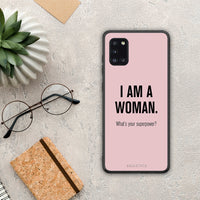 Thumbnail for Superpower Woman - Samsung Galaxy A31 case