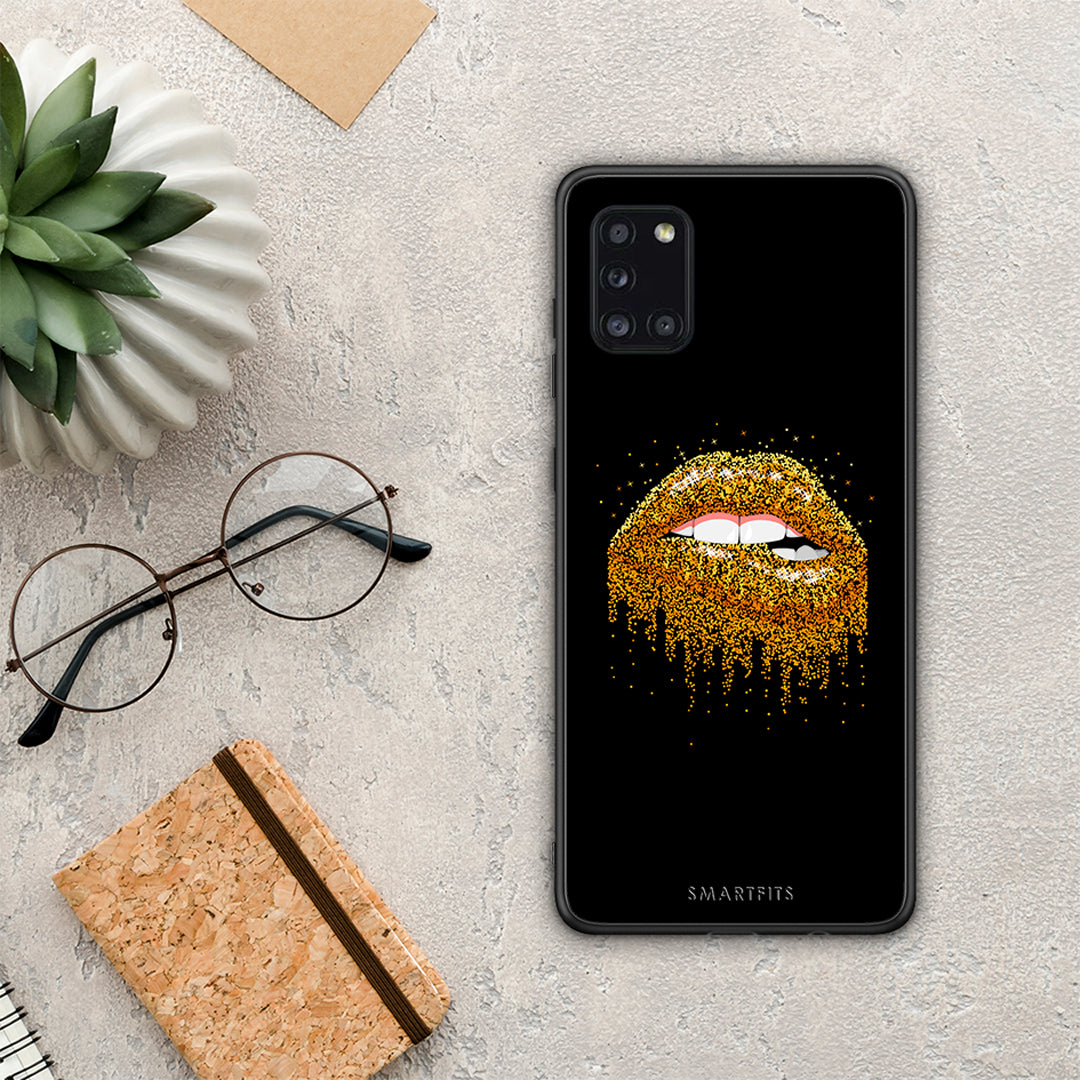 Valentine Golden - Samsung Galaxy A31 case