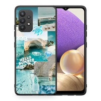 Thumbnail for Θήκη Samsung A32 4G Aesthetic Summer από τη Smartfits με σχέδιο στο πίσω μέρος και μαύρο περίβλημα | Samsung A32 4G Aesthetic Summer case with colorful back and black bezels