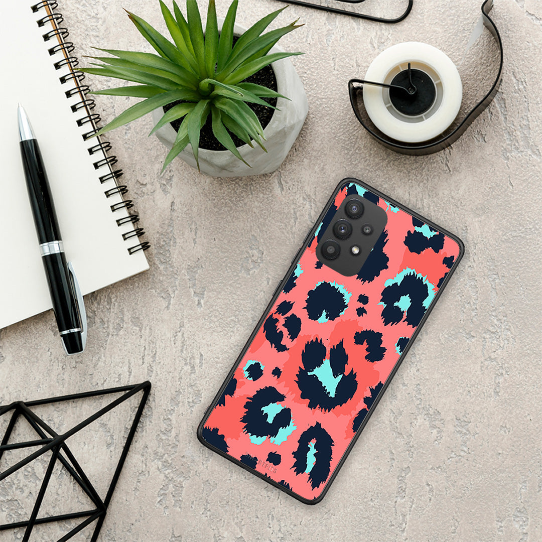 Animal Pink Leopard - Samsung Galaxy A32 4G case