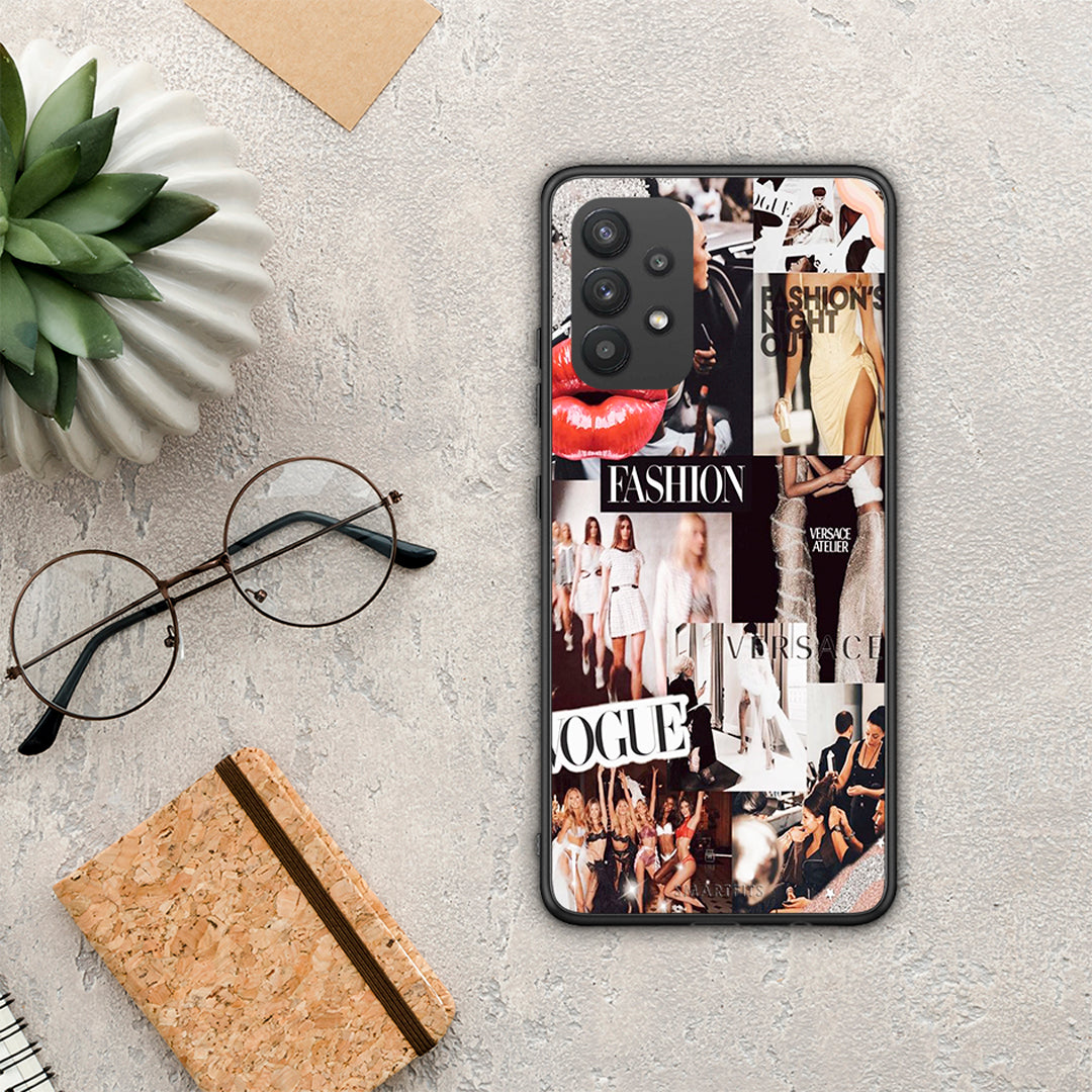 Collage Fashion - Samsung Galaxy A32 4G case