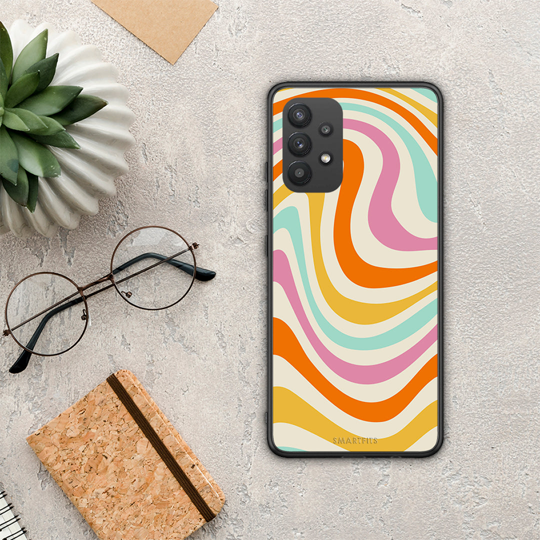 Colorful Waves - Samsung Galaxy A32 4G case